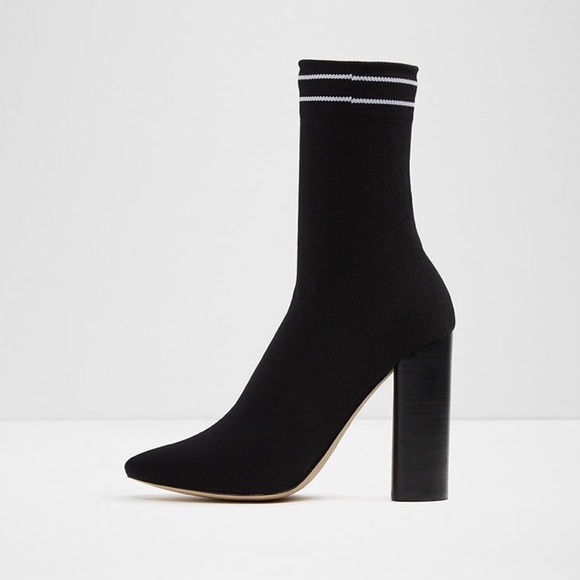 Aldo Shoes Aldo Lovelyy Black Sock Boots Poshmark